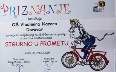 31. državno natjecanje Sigurno u prometu