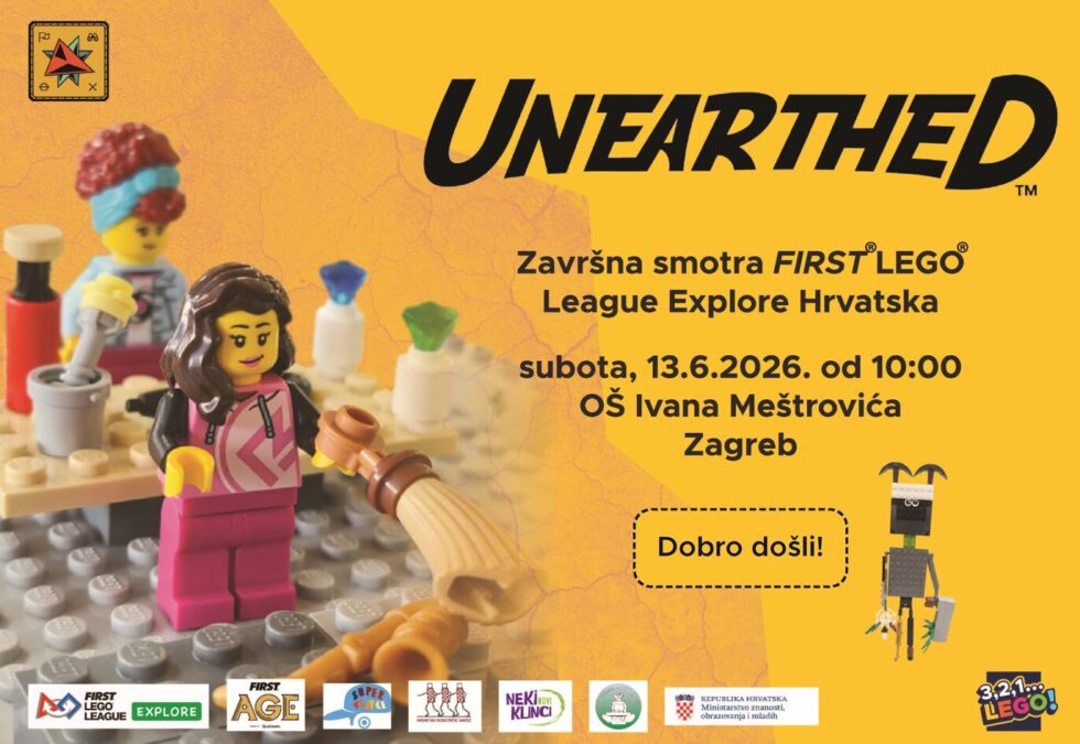 LEGO tim PŠ Frankopanska na završnoj smotri FIRST LEGO League Explore